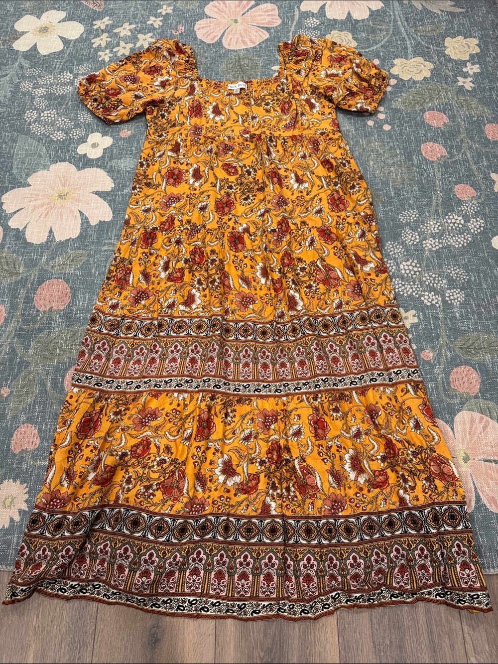 Knox Rose Boho Maxi Dress Sz XL